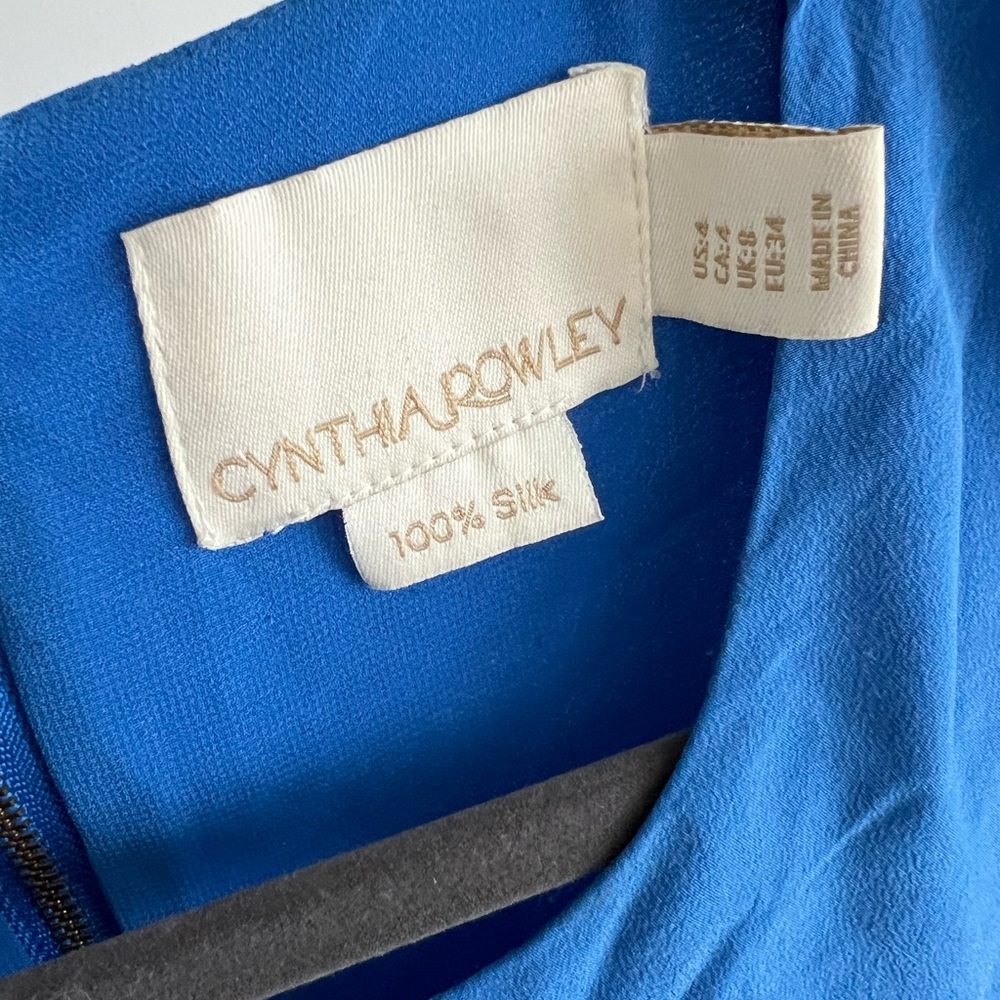 Cynthia Rowley 100% Silk dress